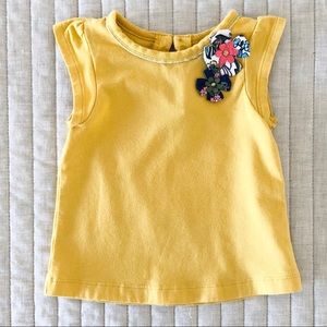 4 for $25! Carter's floral appliqué blouse